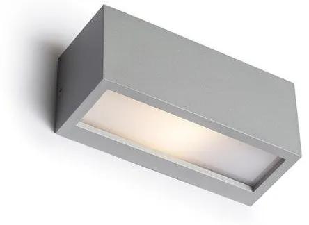 Corp de iluminat DURANT UP - DOWN de perete gri argintiu 230V E27 18W IP54