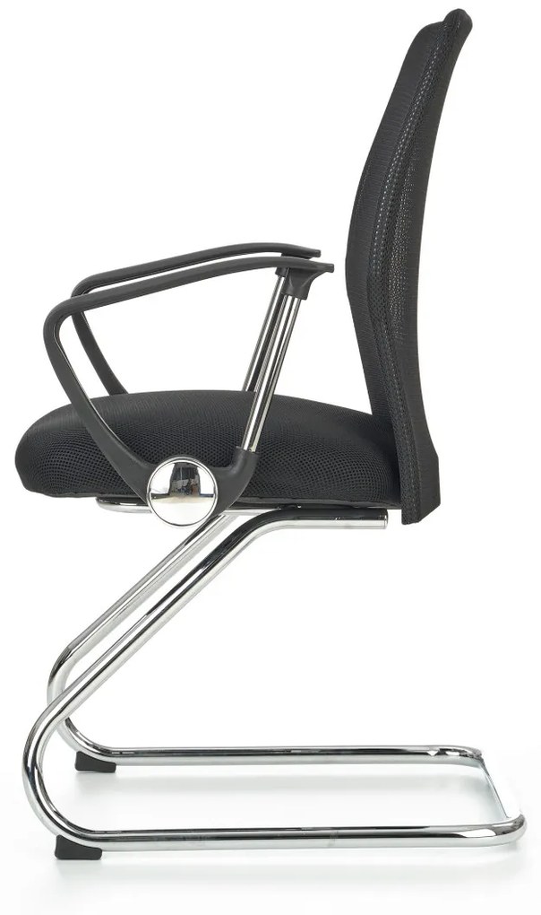 Scaun de birou Vire Skid negru H97 cm