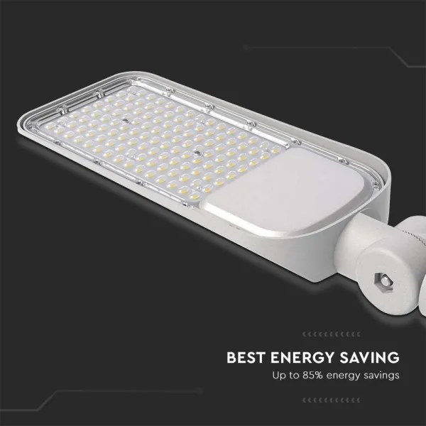 Lampă LED stradală SAMSUNG CHIP LED/50W/230V 6500K IP65 gri