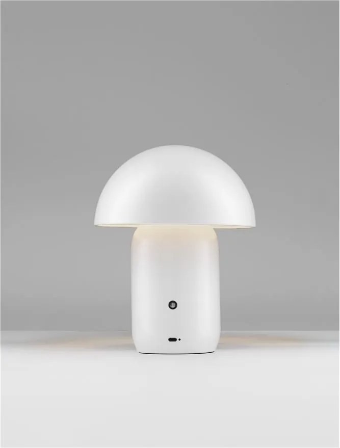 Veioza LED design decorativ POIS alba, NVL-9050171