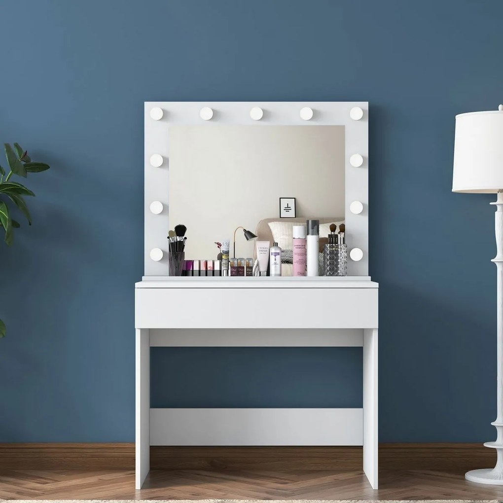 Masă cosmetică Aria White