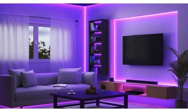 Bandă LED RGBW dimabilă WiZ 10m LED/12W/230V 2700-6500K Wi-Fi