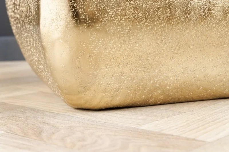 Masuta auxiliara design unicat Unit 45cm gold