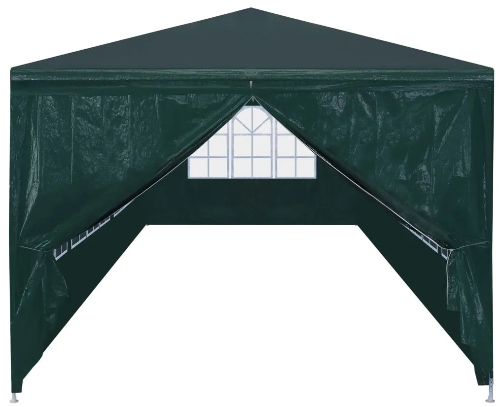 Cort pentru petrecere, verde, 3 x 9 m