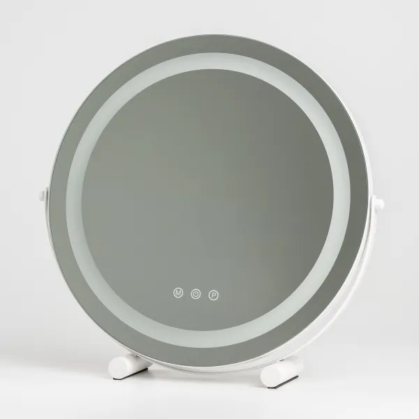 BRILAGI - Oglindă de machiaj LED cu reglaj al luminozității CALIFORNIA LED/17W/230V, Ø 42 cm, albă