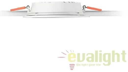 Spot incastrabil pt. tavan fals cu LED integrat GROOVE FI1 10W 3000K ROUND 123974