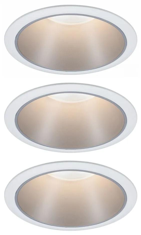 Paulmann Cole Coin lampă încorporată 3x6.5 W alb 93410