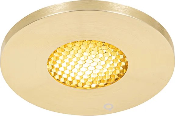 Spot modern pentru baie îngropat auriu IP54 - Shed Honey