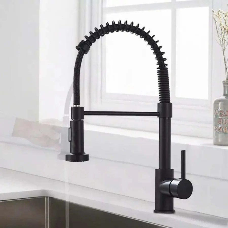 Baterie Bucătărie cu Duș Extractibil, Model YD/102 – Design Funcțional și Modern pentru O Utilizare Ușoară