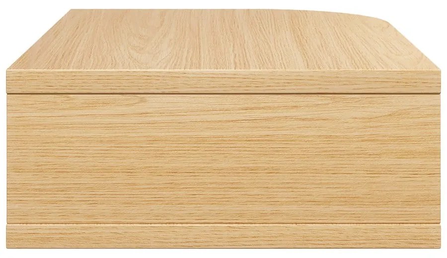 Noptieră în culoare naturală cu aspect de lemn de stejar Farsta – Woodman