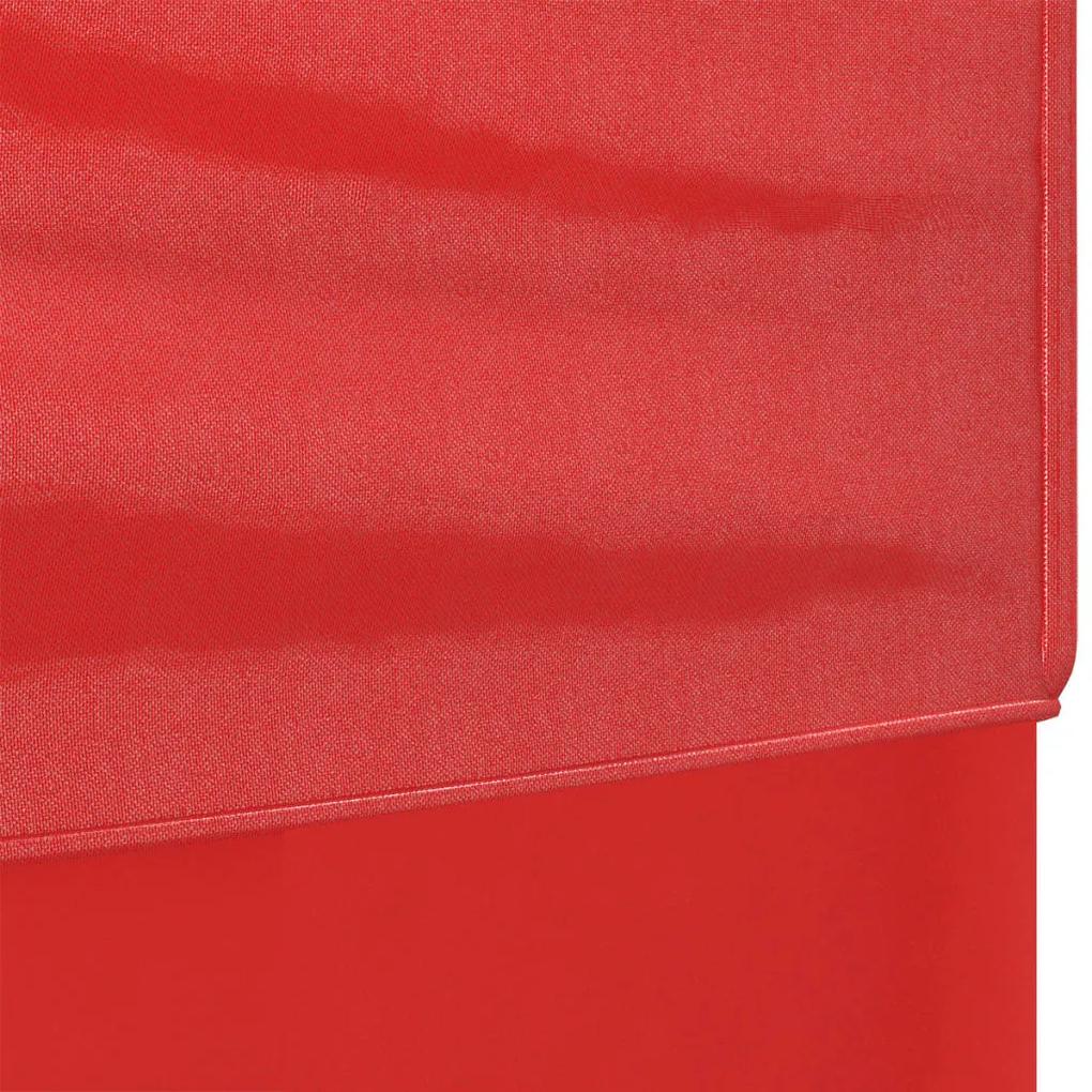 Cort pliabil pentru petrecere, pereti laterali, rosu, 2x2 m Rosu, 197.5 x 197.5 x 234 cm