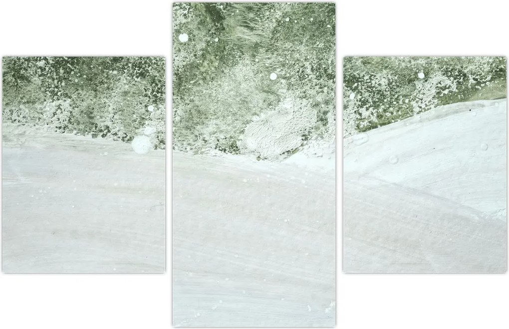 Abstract din pensule (90x60 cm)