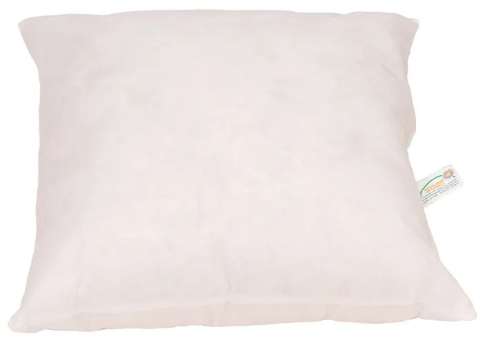 Umplutura perna decorativa, 45x45 cm, 300 g, poliester, alb