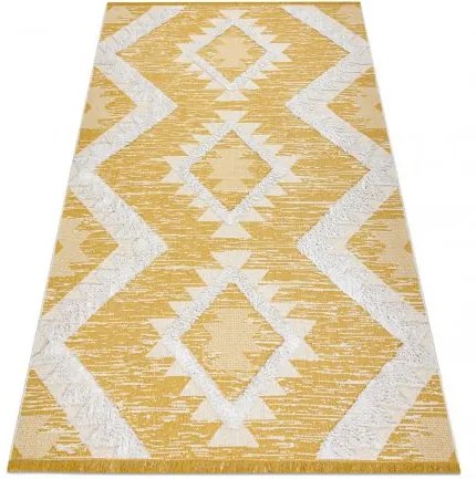 Covor ECO SISAL BOHO MOROC Caro 22312 franjuri - două niveluri d