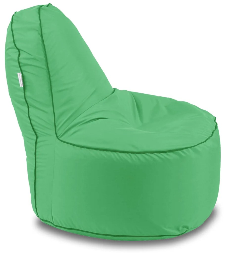 Fotoliu OK Pufrelax, material impermeabil, Green Apple