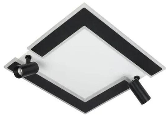 Plafonieră LED dimabilă LED/80W/230V 3000-6500K negru + telecomandă