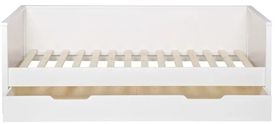 Sertar suplimentar pat WOOOD Nikki, 200 x 90 cm, alb