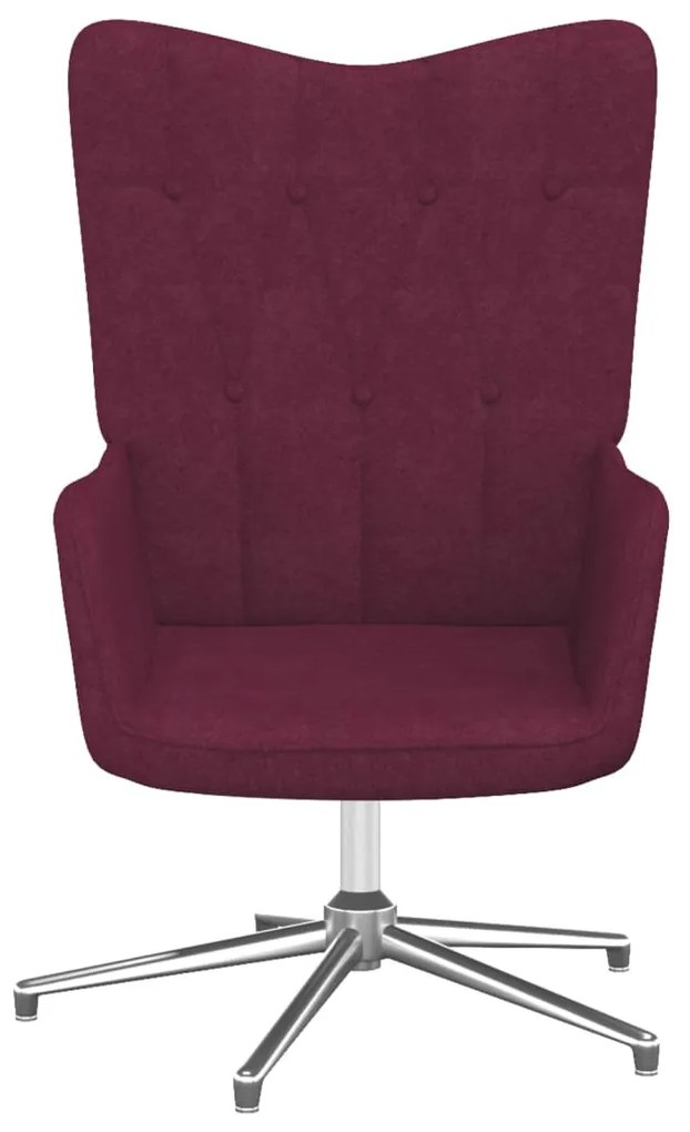 327599 vidaXL Scaun de relaxare, violet, material textil