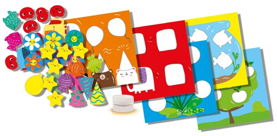 My first - Set creativ de lipit forme