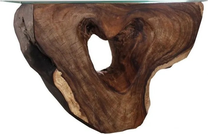 Consola design unicat din lemn masiv de suar CUSCO 22521 VH