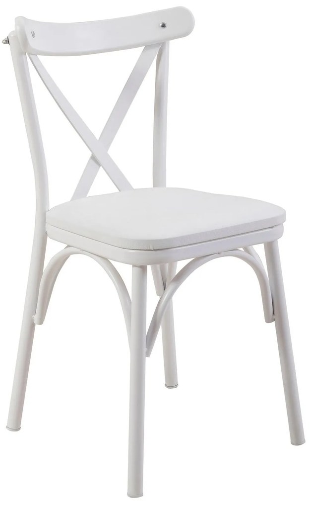 Set mobilier sufragerie Duvasa 20 (alb) (pentru 4 persoane). 1093790