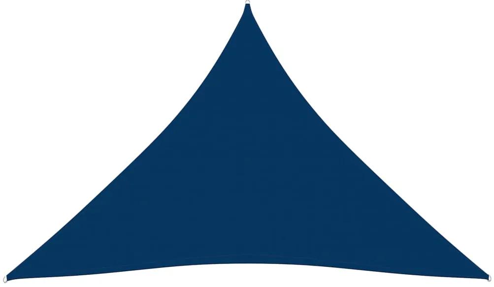 Panza parasolar albastru 4x5x5 m tesatura oxford triunghiular Albastru, 4 x 5 x 5 m