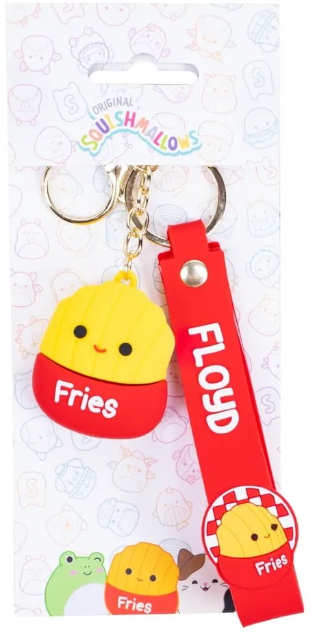 Breloc roșu Fizz Floyd – SQUISHMALLOWS