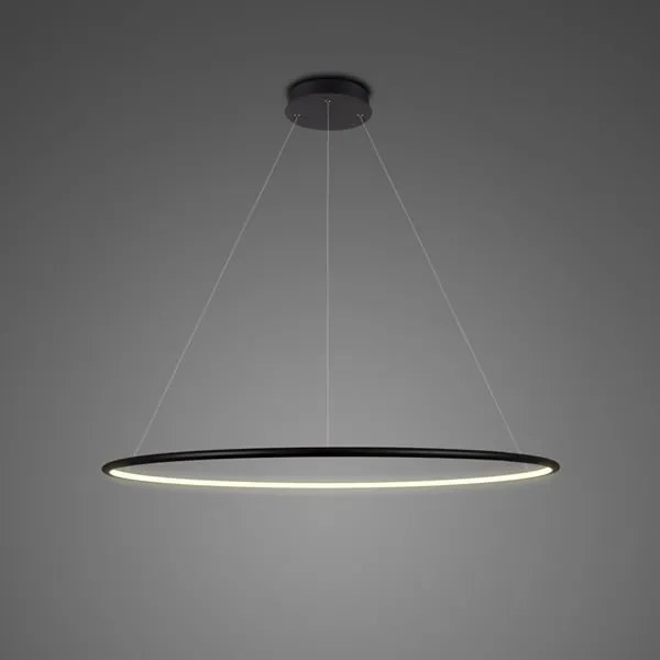 Altavola Design Ledowe Okręgi lampă suspendată 1x43 W negru LA073/P_80_in_3k_black
