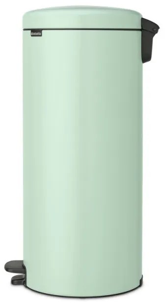 Cos de gunoi cu pedala Brabantia NewIcon 1008851, 30 L, Inchidere usoara, Baza antiderapanta, Verde deschis