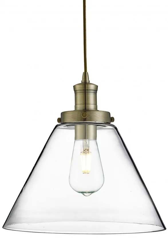 Lustra / Pendul design modern Pyramid alama antic / clar 3228AB SRT