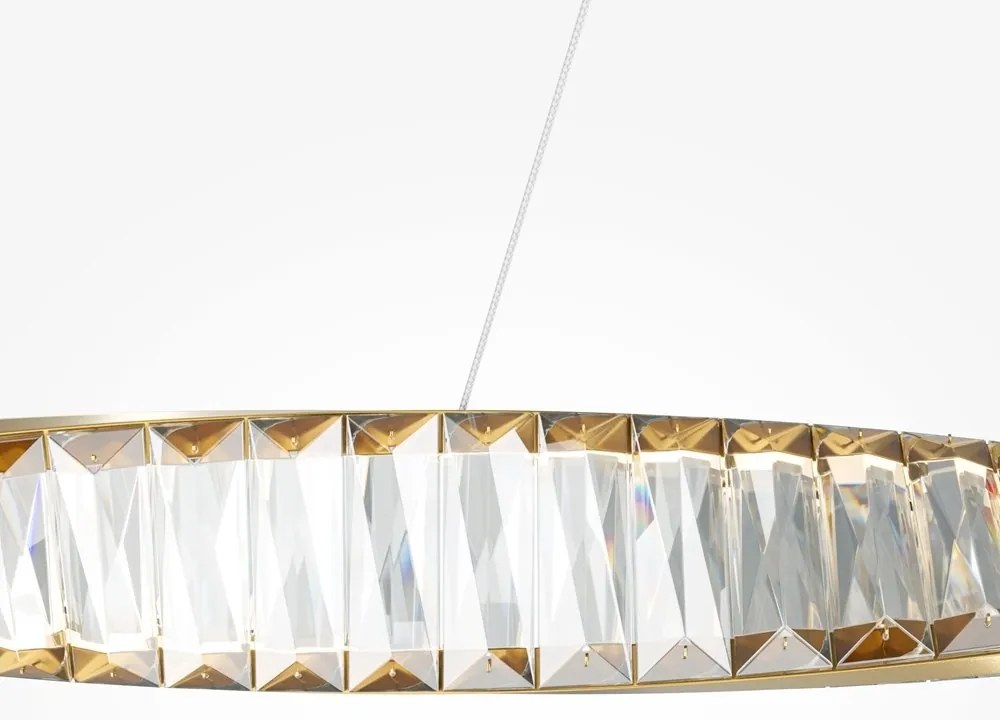 Lustra LED suspendata design modern Krone 100cm