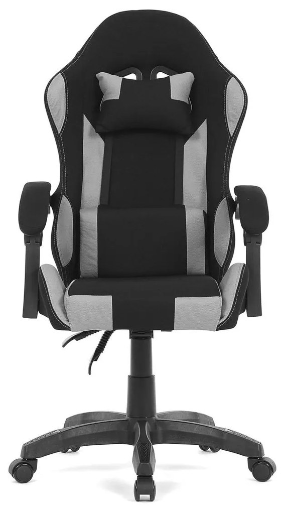 Fotoliu gaming Kvantirasa (negru + gri). 1120335