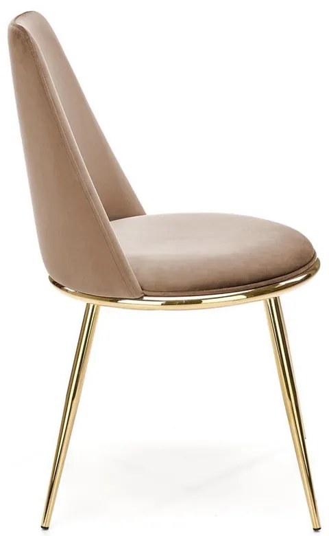 Scaun de bucaterie Louis, bej