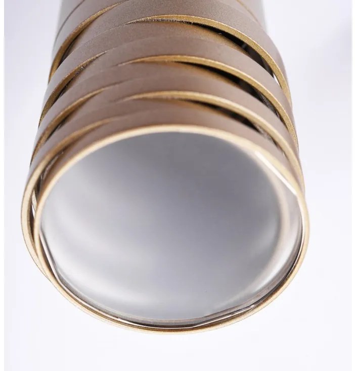 Spot aplicat tavan/plafon design modern Locus Top champaigne ZZ AZ3127