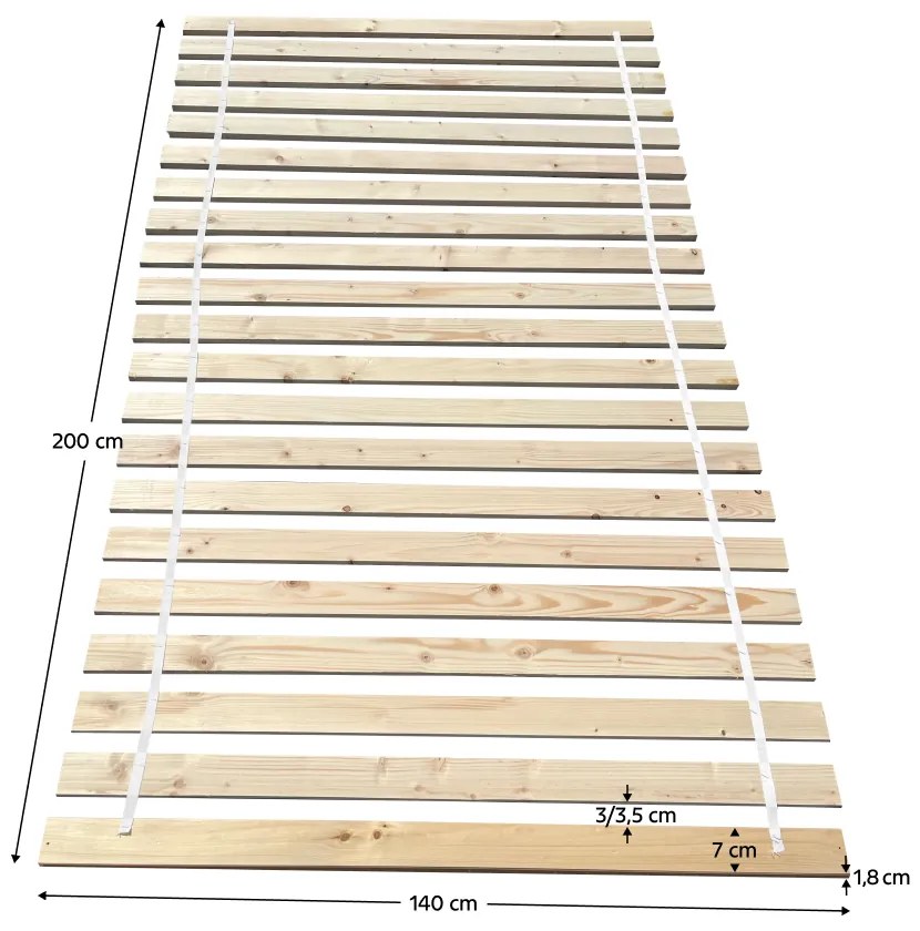 Gratar roluit, 140x200 cm, PLUMA