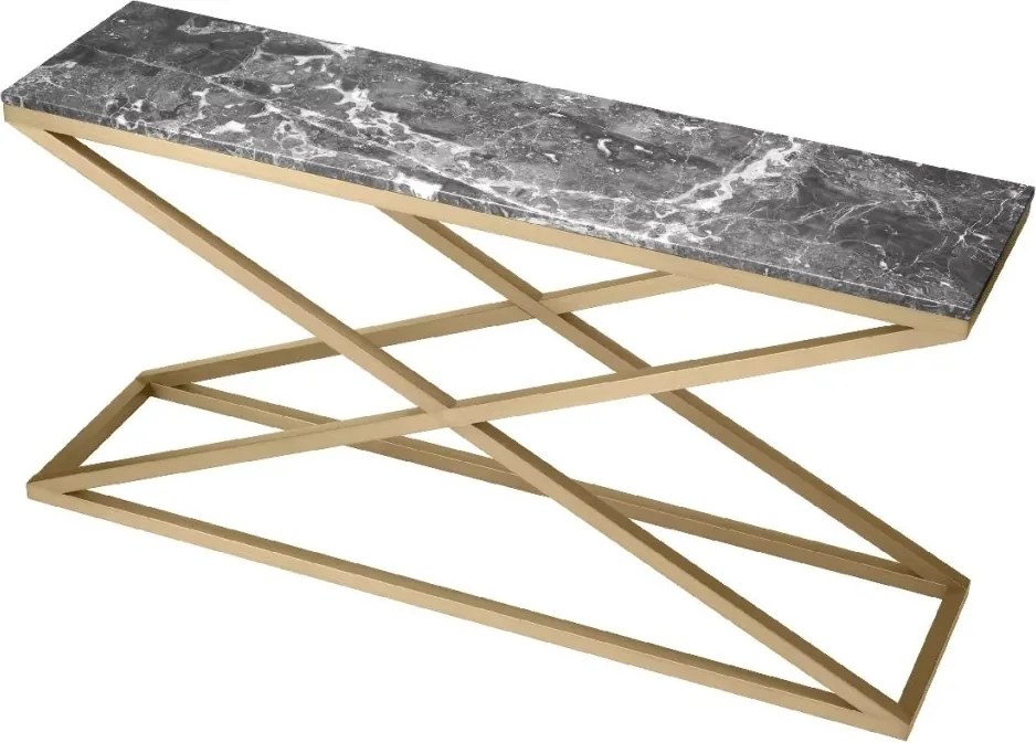 Consola design LUX Criss Cross 150x40cm