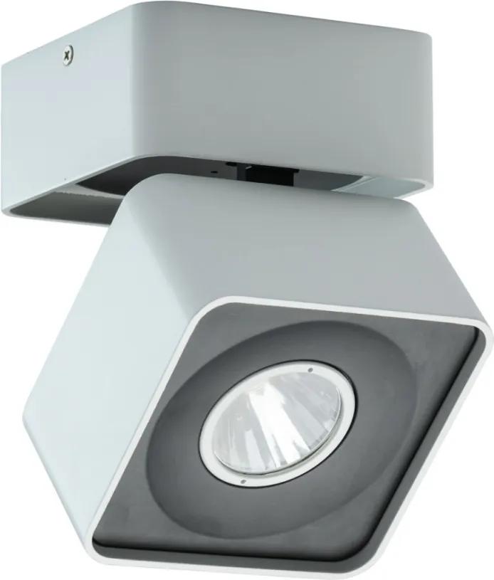 Spot alb/negru din metal cu LED Techno Markt MW Glasberg