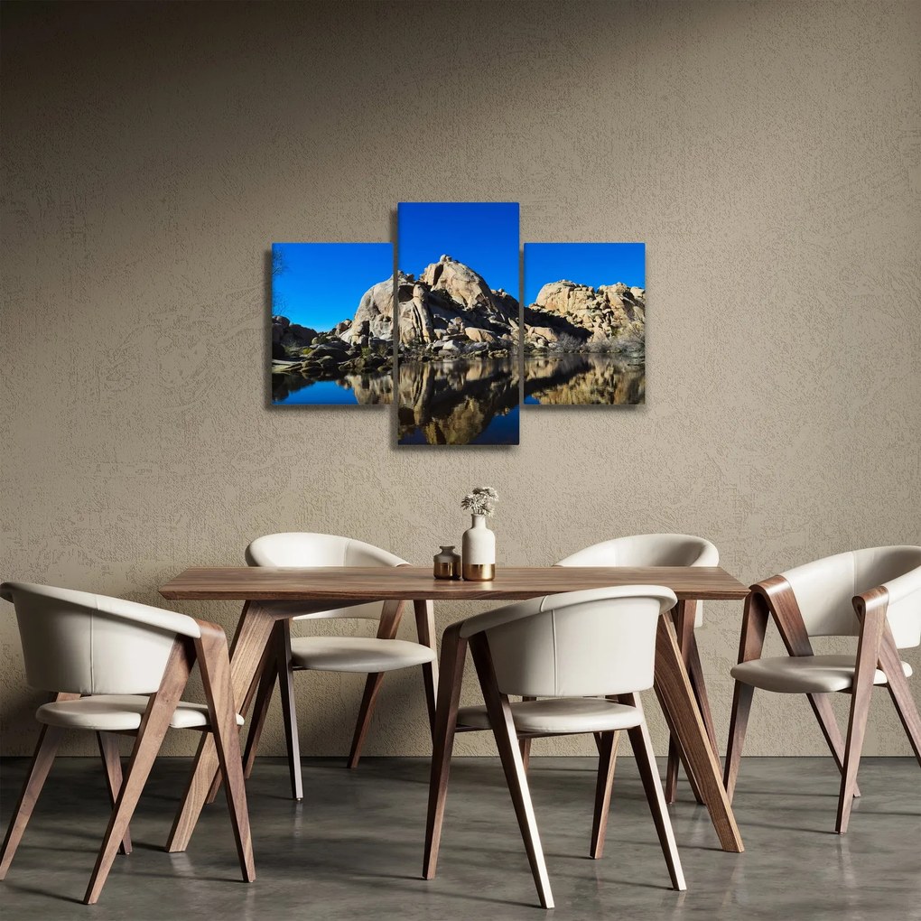 Tablou oglinzirea pietrelor (90x60 cm)
