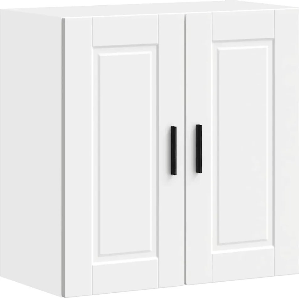 vidaXL Dulap de bucatarie "Porto" din lemn prelucrat alb