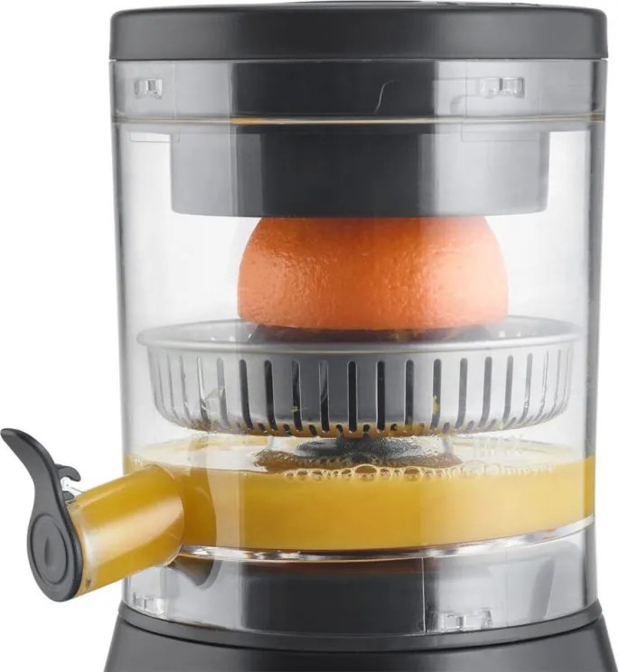Storcator automat de citrice Caso CP 400 Lift, 300 W, Miscare bidirectionala, Baza antialunecare, Negru
