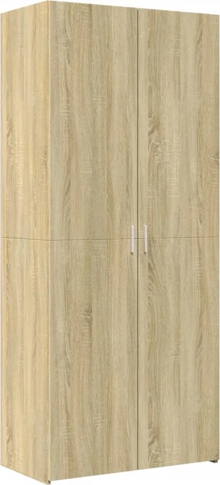 vidaXL Dulap înalt, stejar sonoma, 80x42,5x185 cm, lemn prelucrat