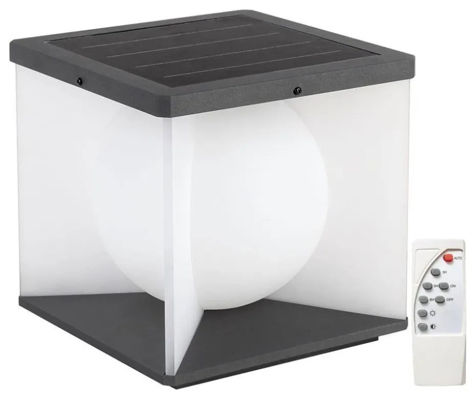 LED lampă solară de perete 8W 3,7V IP65 3000K