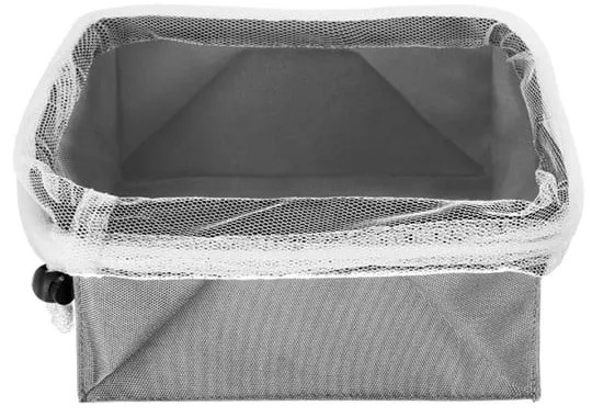 Cutie depozitare pliabilă pentru alimente Metaltex, 18 x 18 cm