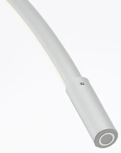 Lampadar LED tactil dimabil Brilliant BOW LED/14W/230V crom mat