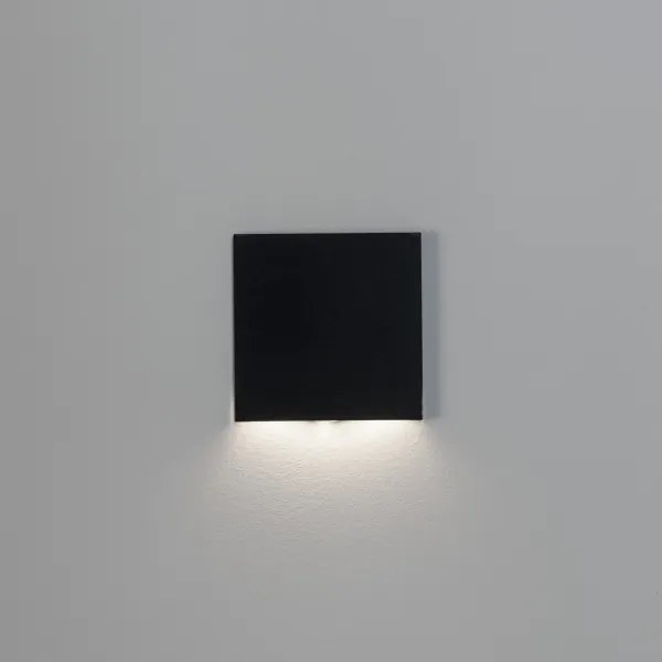 Kanlux 90824 - aplică LED pentru scări MAGNIK LED/1,7W/230V CCT neagră, cu design pătrat