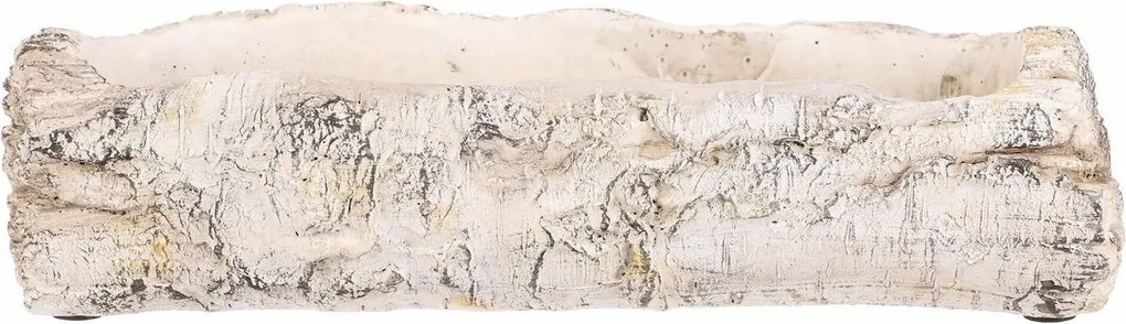 Husă pentru flori - jardiniere, imitație de mesteacăn, 32 x 12 x 8 cm, 32 cm