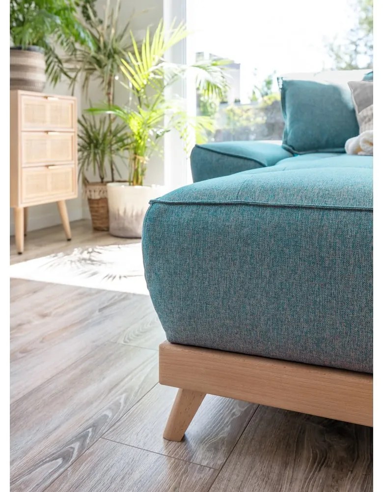 Colțar turcoaz extensibil (cu colț variabil) Dazzling Daisy – Miuform