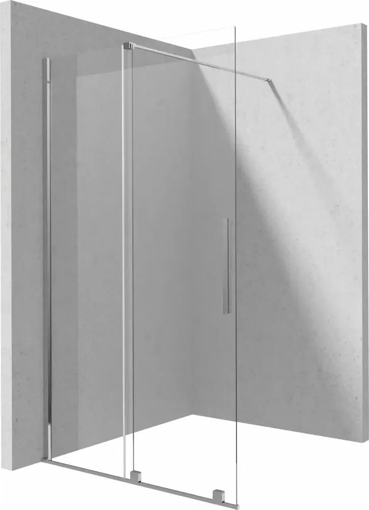 Paravan de dus Deante Jasmin crom 100x195 cm