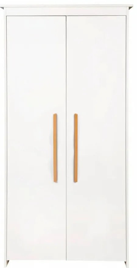 Șifonier de copii alb 96x190x50 cm Lilo – Roba