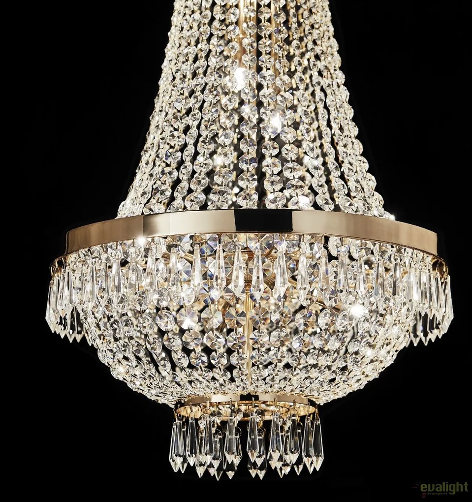 Lustra design elegant casa scarii CAESAR SP12 ORO 114743